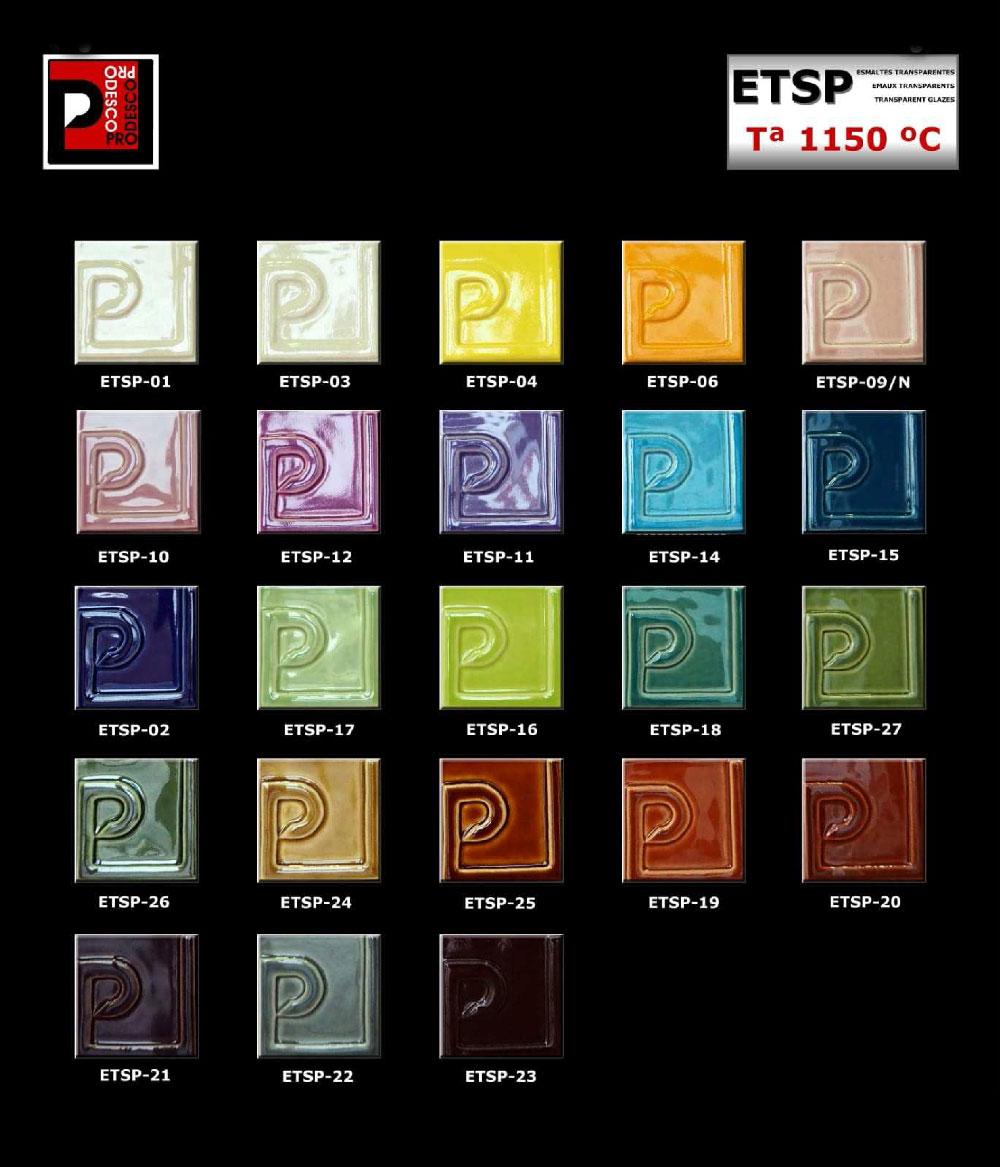 nuancier email transparent sans plomb ceramique sans plomb faience et grès prodesco