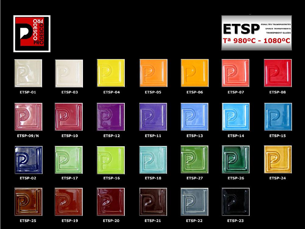 nuancier email transparent sans plomb ceramique sans plomb faience et grès prodesco